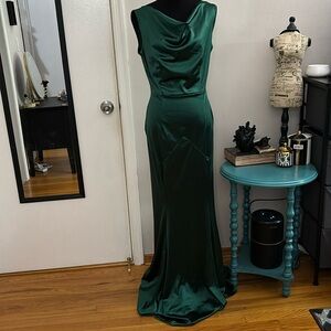 Emerald Green Gown